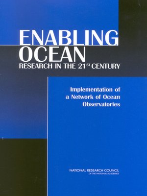 cover image of Enabling Ocean Research in the 21st Century